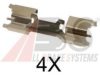 MERCE 0041313000 Accessory Kit, disc brake pads